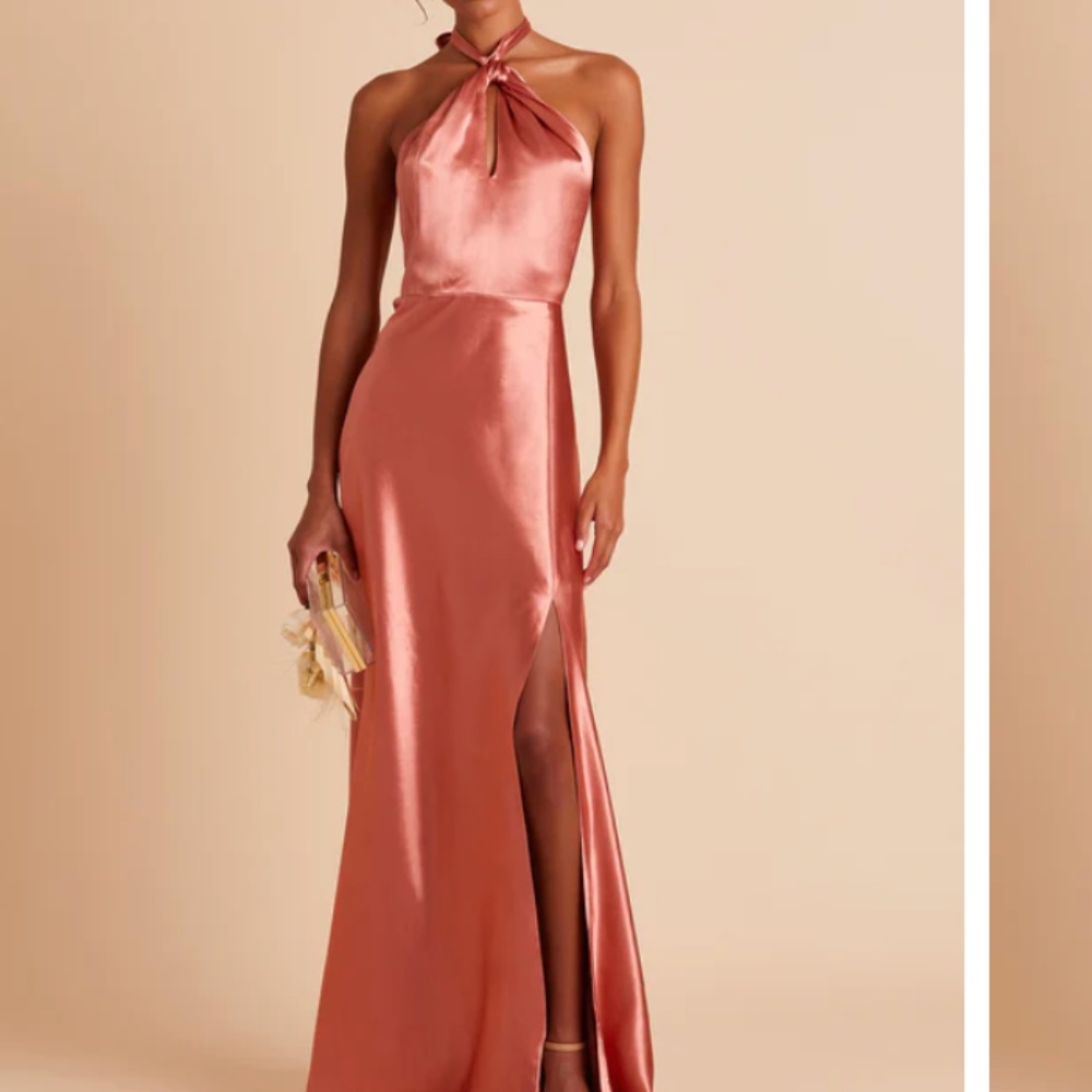 Birdy Grey satin Monica dress